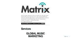 Desktop Screenshot of matrixpromo.net