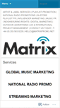 Mobile Screenshot of matrixpromo.net